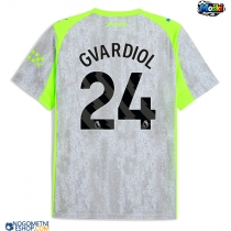 Moški Nogometni dresi Manchester City Josko Gvardiol #24 Tretji 2025-26 Kratek Rokav